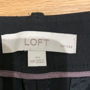 Black Dress Pants from Loft